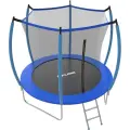Батут уличный PLANK 8ft internal BLUE диаметр 244 см, с защитной сеткой для улицы