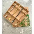 Подарочный набор чайных/кофейных ложек-лопаток Starbucks