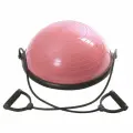 Диск босу полусфера балансировочная подушка для детей и взрослых розовая