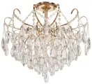 Люстра с хрусталем 15506/6FGD WT ЭкономСвет