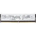 Оперативная память Apacer Nox, DDR5, 16Gb (1x16 Gb), 6200 MHz, CL40, DIMM, радиатор, белый, серый