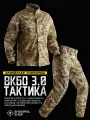 Маскировочный костюм мужской, вкпо 3.0, тактический, маскхалат, мультикам, камуфляжный, размер 56