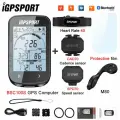 IGPSPORT BSC100S велосипедный компьютер беспроводной Bluetooth велосипедный одометр + кронштейн M80 + датчик скорости SPD70 + CAD70+ HR40