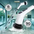 Электрощетка Classmark беспроводная, телескопическая ручка, 8 насадок
