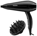 Фен Babyliss D563DE черный, 2100 Вт, 4 режима нагрева, концентратор, диффузор