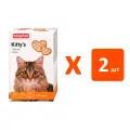 Лакомство BEAPHAR KITTY’S + TAURINE-BIOTIN для кошек витаминизированное с таурином и биотином (180 шт х 2)