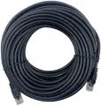 Патч-корд Buro литой (molded), UTP, cat.5E, 20м, 4 пары, 26AWG, алюминий омедненный, 1 шт, черный