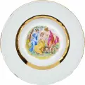 Тарелка винтажная глубокая Мадонна 23 см, AВA, 90-е гг, Thun