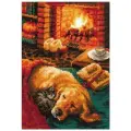 Набор для вышивания Риолис У камина 21x30 см