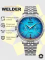 Наручные часы Welder, голубой/серебристый