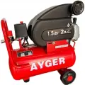 Ayger Компрессор поршневой масляный AFL24/260 (260л/мин,8бар,1.5кВт,24л,)
