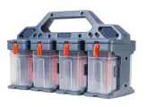 Ящик-органайзер для инструментов Blocker Expert, 8 отсеков, серый