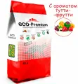 Наполнитель ECO-Premium комкующийся древесный с ароматом Тутти-Фрутти 20л, 7.6 кг