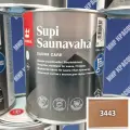 Защитный состав Tikkurila Supi Saunavaha 3443, для сауны, с воском, коричневый, 0,9 л