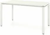 Компьютерный стол, Письменный стол Формат (Тип 3) с пропусками для проводов и кабель-каналом 160x80x75 белый/белый