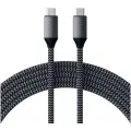Кабель Satechi USB-C to USB-C 100W Charging Cable (ST-TCC2M) только для зарядки, площадь сечения 0.2 кв. мм, длина 2 м, 1 шт., серый космос