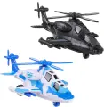 Игроленд Игрушка в виде вертолета Военная операция, свет, звук, инерц, движ, ABS, 20х12х8,2см, 6 штук