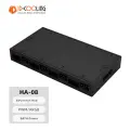 ID-COOLING ARGB Fan Hub 8 Ports Fan Rainbow Sync PWM Speed Control SATA Powered ARGB Lighting Control Extender HA-08