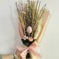 Букет живой вербы на Пасху