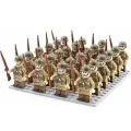 Набор солдатиков Великая Отечественная Война, 24 фигурки человечков с оружием, Лего совместимая платформа в комплекте