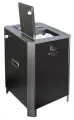 Паротермальная электрическая печь ВВД ПАРиЖАР 6,25 кВт (без пульта, черная, с эгпп, 220/380 В)
