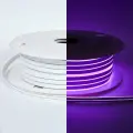 Светодиодная неоновая гибкая лента LUX 220V Eleganz 9 Вт, 2835, 120 LED, IP65 Сиреневый свет, 50 метров (бухта)