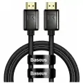 Кабель HDMI BASEUS High Definition (Zinc alloy), HDMI 8K- HDMI 8K, 2 м, черный, WKGQ000101