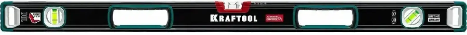 Сверхпрочный уровень KRAFTOOL A-RATE Control с зеркальным глазком, 1000 мм 34986-100