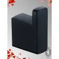 Крючок для ванной одинарный KERN 9507 черный