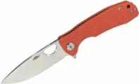 Нож Honey Badger Flipper D2 L (HB1044) с оранжевой рукоятью