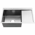 Мойка для кухни Fmark (Фмарк) FSC6550L-L, сатин