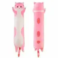 Мягкая игрушка Кот Батон Розовый 130 см