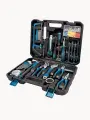 Набор инструментов для дома и автомобиля в кейсе, профессиональный набор, 140 предметов