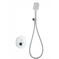 Смеситель для душа с термостатом встраиваемый WONZON & WOGHAND, Хром (WW-D1017-A-CR)