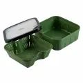 Коробочка EastShark квадратная с вставкой G017-1, 16x16x6 см (2 шт.)