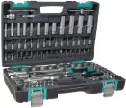 STELS Набор инструментов, 1/2, 1/4, CrV, пластиковый кейс 94 предм. 14106