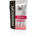 Мираторг Expert влажный корм для кошек, при мочекаменной болезни, курица (24шт в уп) 80 гр