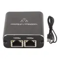 Разветвитель Ethernet RJ45 1 в 2, гигабитный интернет-сплиттер, высокоскоростной сетевой разветвитель 1000 Мбит/с для телевизоров, настольных компьютеров, маршрутизаторов