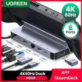 Док станция Ugreen хаб для Steam Deck и Nintendo SwitchL1205