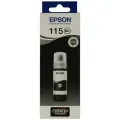 Чернила EPSON 115 (C13T07C14A) для СНПЧ L8160/L8180, черные пигментные, объем 70 мл, оригинальные
