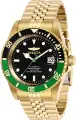 Наручные часы INVICTA Pro Diver, 331804R золотистый/черный