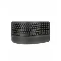Клавиатура Logitech WAVE KEYS, беспроводная, эргономичная, черный