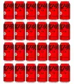 Кока-Кола Зеро (Coca-Cola Zero) 24 банки, 330 мл (Китай)