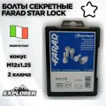 Секретные болты Farad Starlock для Gac GS8 2021-н. в. (Арт. VN328/2)