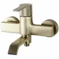 Смеситель для ванны и душа Maxonor PURE LIFE BEAUTY PL3284-6 Золото матовое Латунь