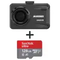 Видеорегистратор с радар-детектором Marubox M630R + карта памяти 128Gb