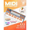 M-VAVE 37-клавишный контроллер USB MIDI клавиатуры SMK-37 ELITE