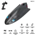 EBOYU FY011 RC Высокоскоростная гоночная лодка 2,4 G 35 км/ч с водяным насосом, водонепроницаемая для сброса опрокидывания со светодиодной подсветкой, водяное охлаждение