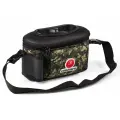 Кан рыболовный HIGASHI Live bait box 4.5L #Green Digital Camo
