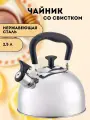 Чайник Сундучок, со свистком, индукционный, 2,5л, металлический